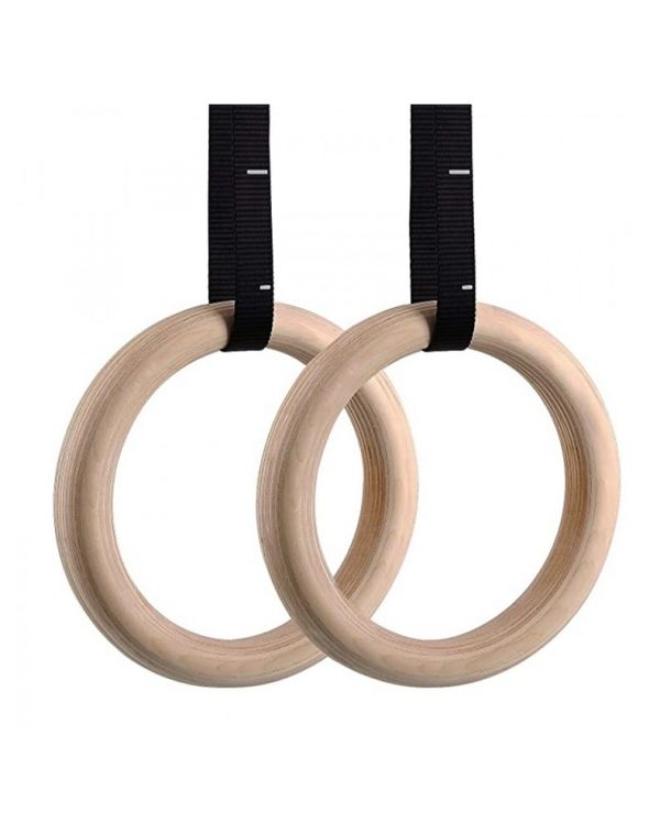 WOODEN GYM RINGS